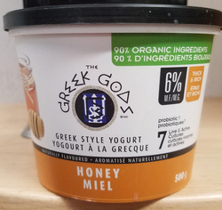 Greek Gods - Greek Style Yogurt - Honey 6%